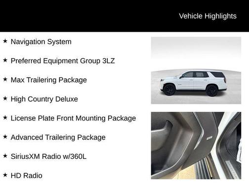 2021 Chevrolet Tahoe 4WD High Country