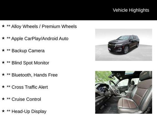 2022 Chevrolet Traverse High Country