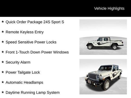 2022 Jeep Gladiator Sport S