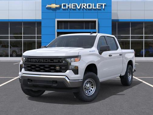Summit White 2026 Chevrolet Silverado 1500 WT
