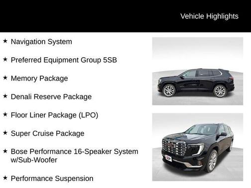 2024 GMC Acadia Denali