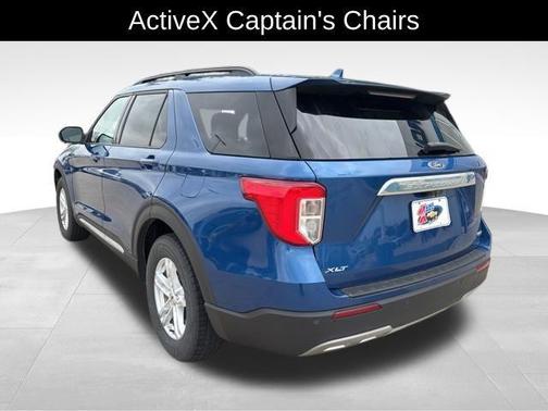 ATLAS BLUE METALLIC 2020 Ford Explorer XLT