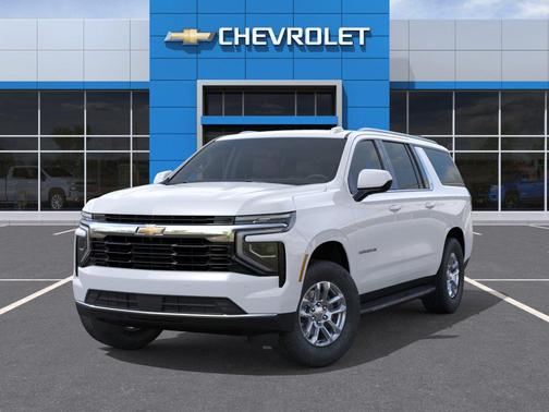Summit White 2026 Chevrolet Suburban LS