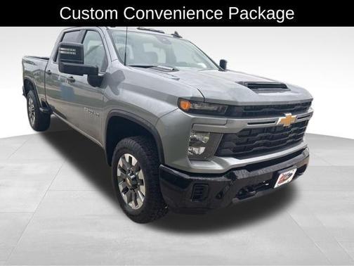 Sterling Gray Metallic 2024 Chevrolet Silverado 2500 Custom