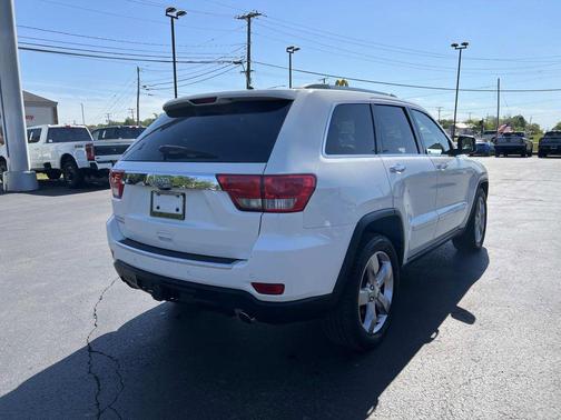 Stone White Clearcoat 2011 Jeep Grand Cherokee Limited