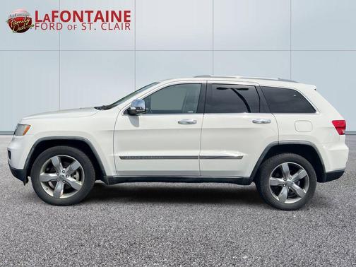 Stone White Clearcoat 2011 Jeep Grand Cherokee Limited