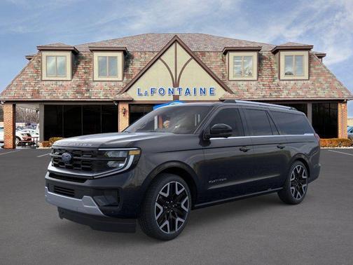 Black Metallic 2025 Ford Expedition Max Platinum