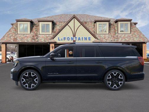Black Metallic 2025 Ford Expedition Max Platinum