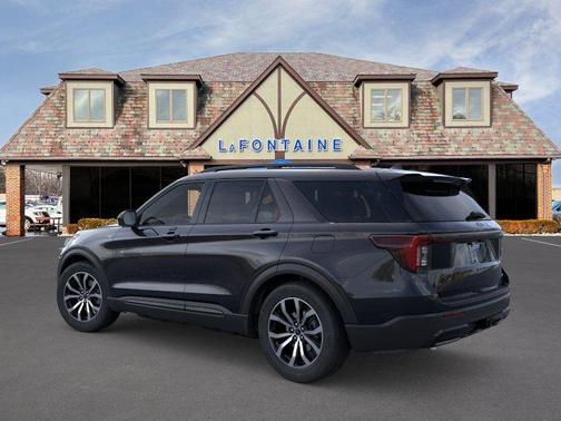 Black 2026 Ford Explorer ST-Line