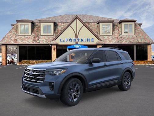 Vapor Blue 2026 Ford Explorer Active