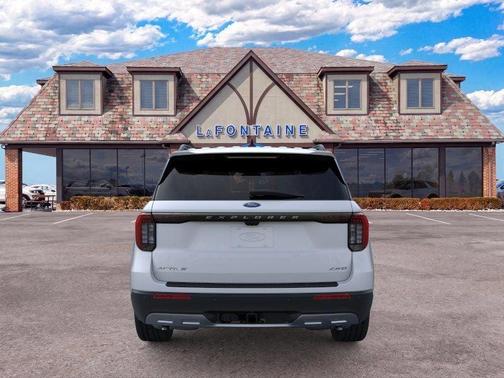 White Metallic 2026 Ford Explorer Active