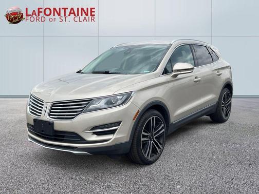 White Gold Metallic 2017 Lincoln MKC Reserve
