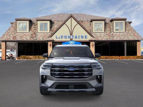 Gray Metallic 2026 Ford Explorer Active