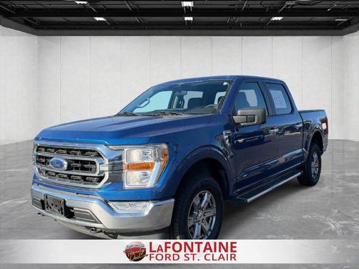 Atlas Blue Metallic 2023 Ford F-150 XLT