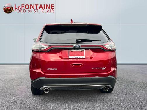 Ruby Red Metallic 2017 Ford Edge Titanium