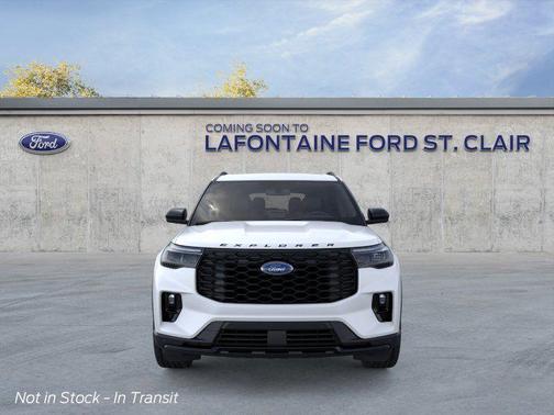 White 2026 Ford Explorer ST-Line