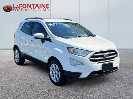 Diamond White 2020 Ford EcoSport SE