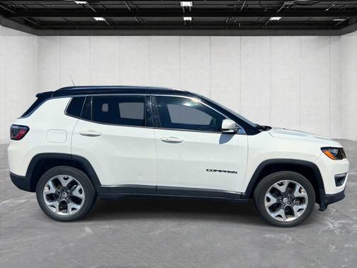 White Clearcoat 2021 Jeep Compass Limited