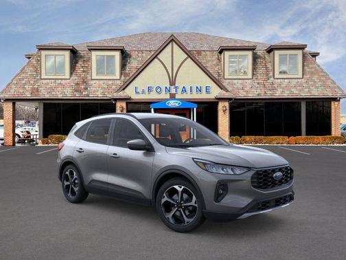 Gray Metallic 2025 Ford Escape ST-Line Select