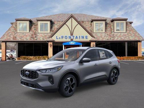 Gray Metallic 2025 Ford Escape ST-Line Select