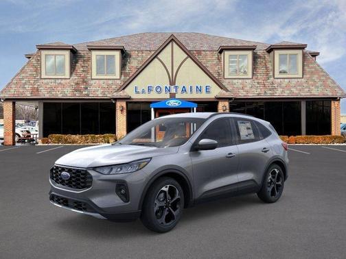 Gray Metallic 2025 Ford Escape ST-Line Select