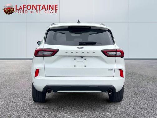White Metallic 2024 Ford Escape ST-Line Select