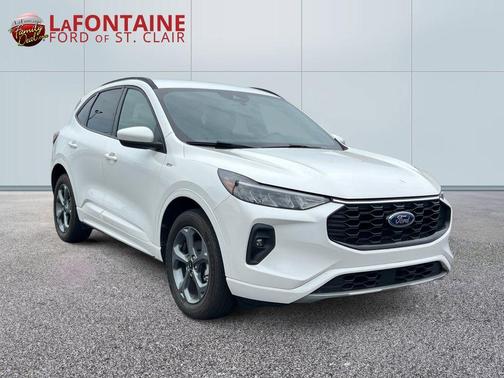 White Metallic 2024 Ford Escape ST-Line Select