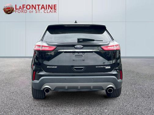 Black 2020 Ford Edge Titanium