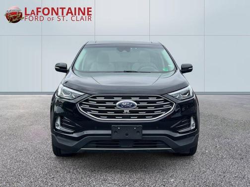 Black 2020 Ford Edge Titanium