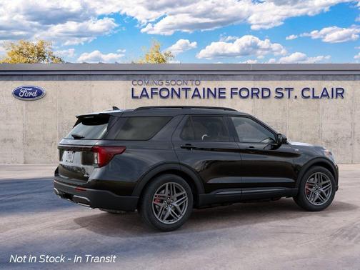 Black Metallic 2027 Ford Explorer ST-Line