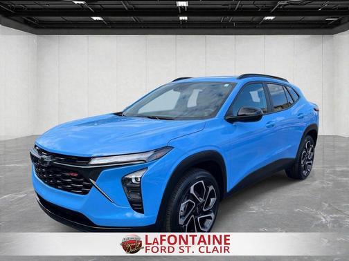 Blue 2024 Chevrolet Trax 2RS