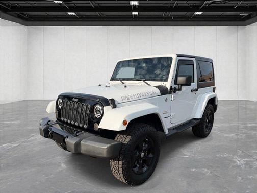 Bright White Clearcoat 2015 Jeep Wrangler Sahara