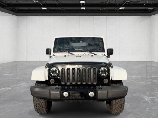 Bright White Clearcoat 2015 Jeep Wrangler Sahara