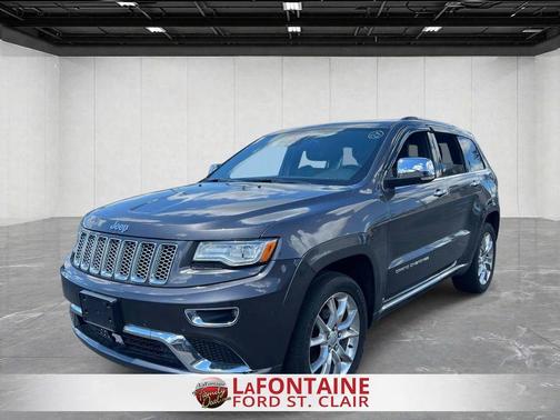 Crystal Metallic 2015 Jeep Grand Cherokee Summit