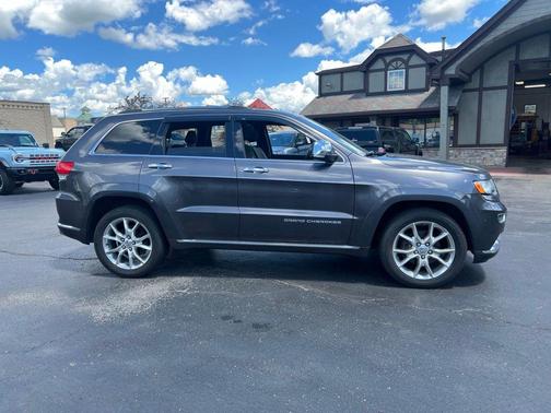 Crystal Metallic 2015 Jeep Grand Cherokee Summit