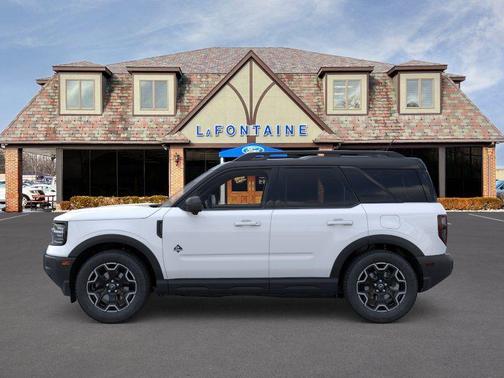 Oxford White 2025 Ford Bronco Sport Outer Banks