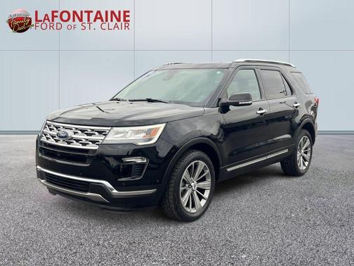 Shadow Black 2018 Ford Explorer Limited