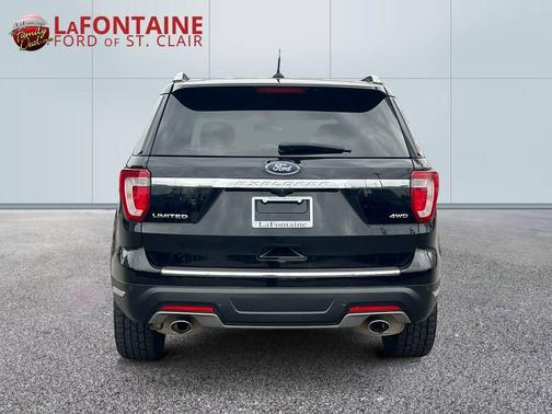 Shadow Black 2018 Ford Explorer Limited