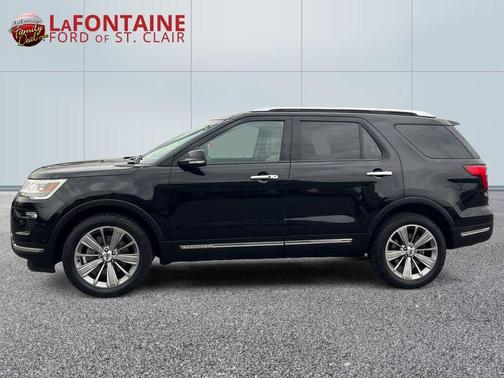 Shadow Black 2018 Ford Explorer Limited