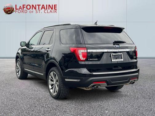 Shadow Black 2018 Ford Explorer Limited