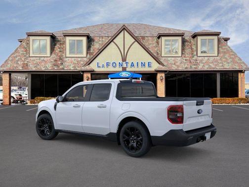 White Metallic 2026 Ford Maverick Lariat