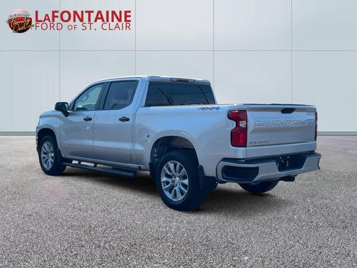 Silver Ice Metallic 2021 Chevrolet Silverado 1500 Custom