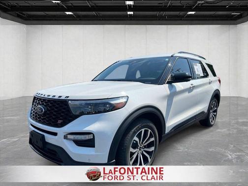 Star White 2020 Ford Explorer ST