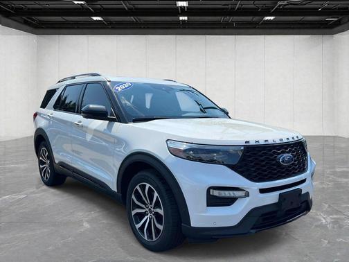 Star White 2020 Ford Explorer ST