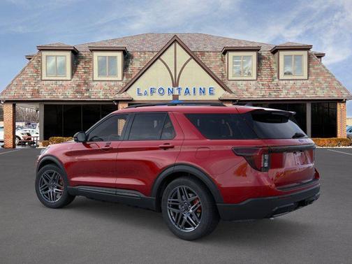 Red Metallic 2026 Ford Explorer ST-Line