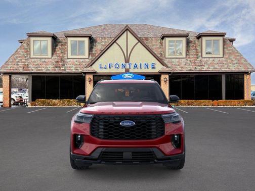 Red Metallic 2026 Ford Explorer ST-Line