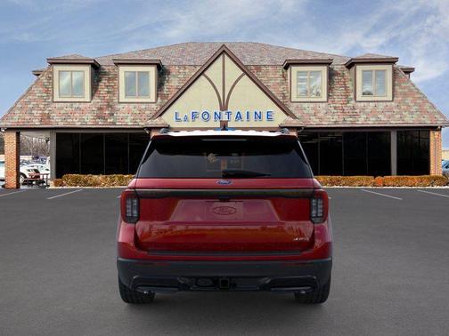 Red Metallic 2026 Ford Explorer ST-Line