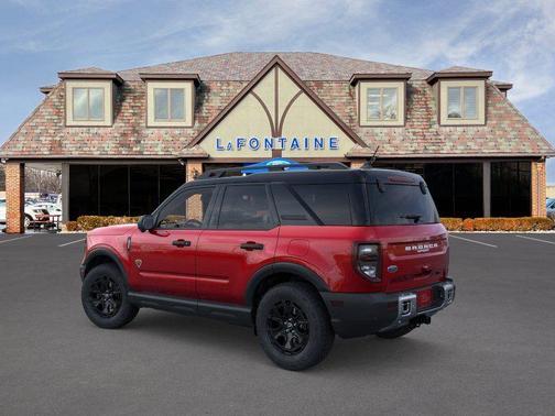 Ruby Red Metallic 2025 Ford Bronco Sport Badlands