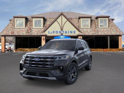 Black Metallic 2026 Ford Explorer Active