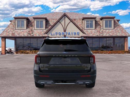Black Metallic 2026 Ford Explorer Active